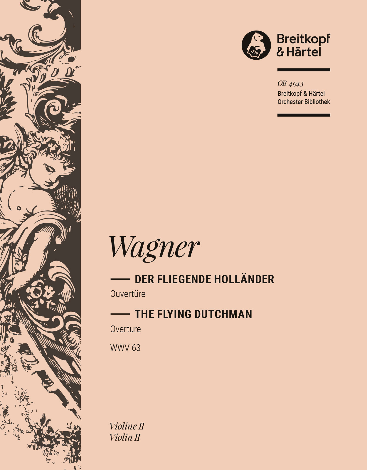 OB 4943-16 - The Flying Dutchman WWV 63 - Cover