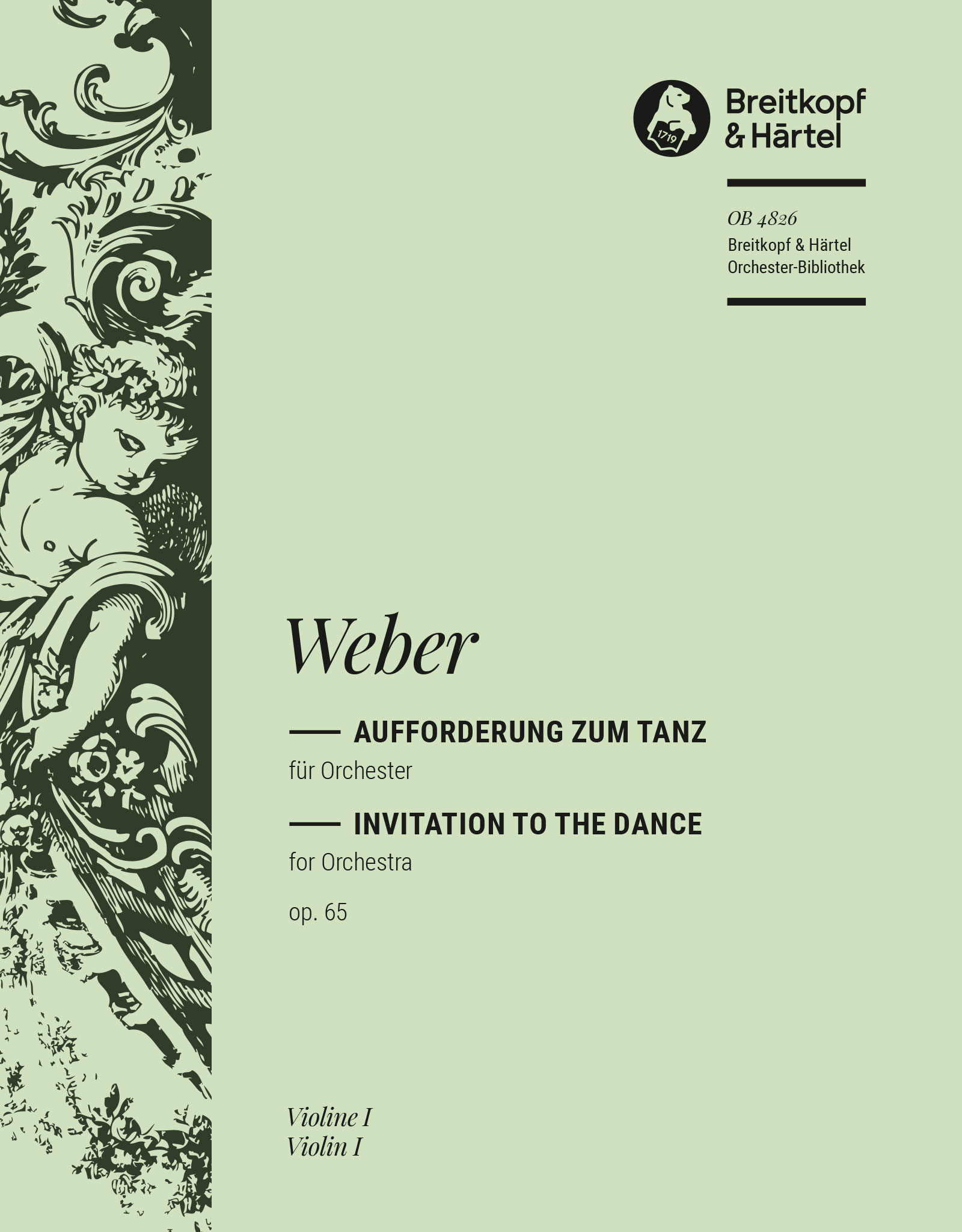 OB 4826-15 - Aufforderung zum Tanz op. 65 - Cover