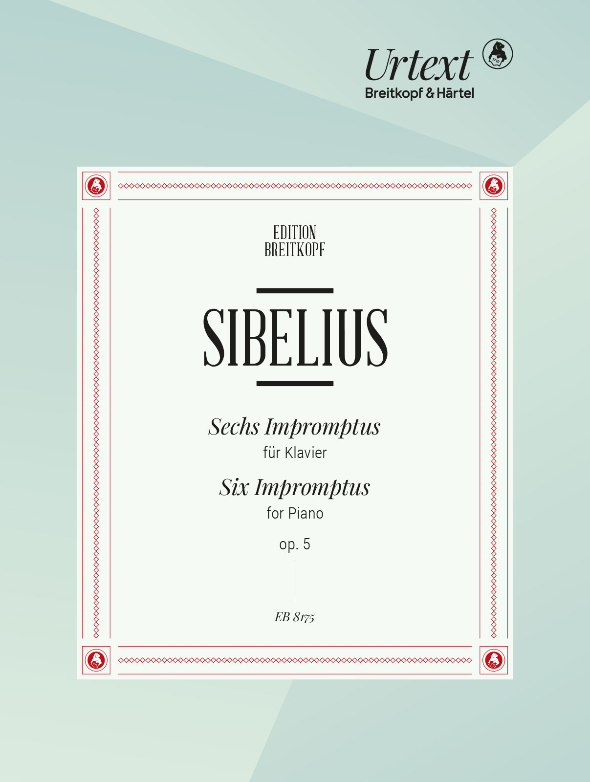 EB 8175D - 6 Impromptus Op. 5 - Cover