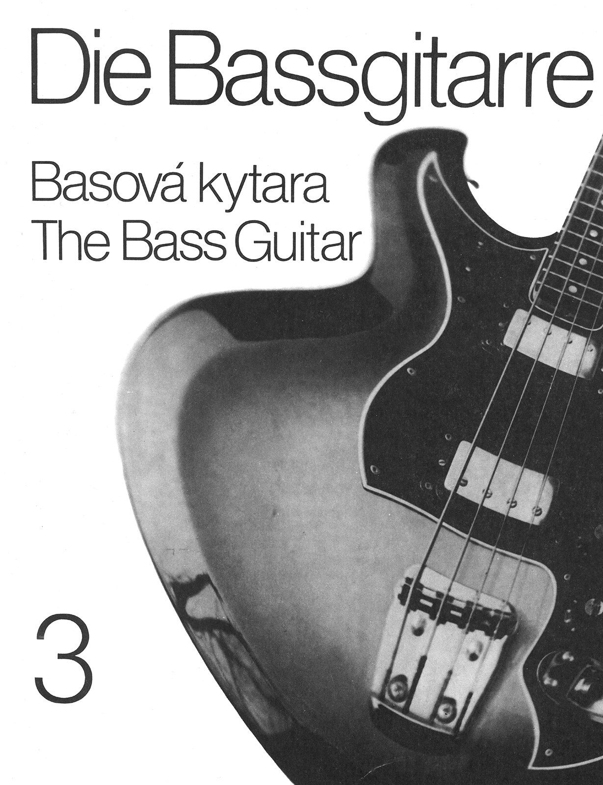 DV 30043 - Vladimír Hora - Die Bassgitarre - Cover