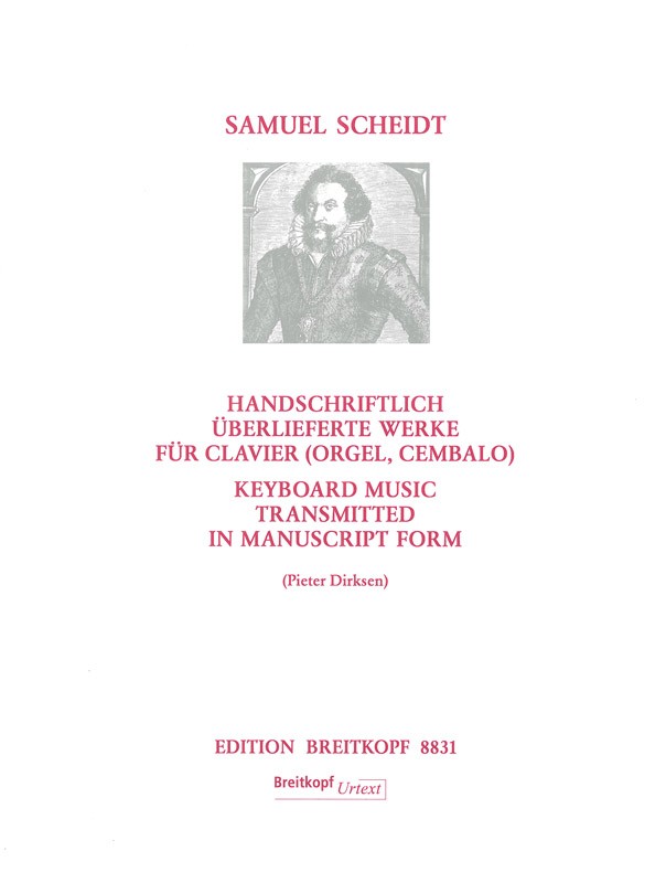 Samuel Scheidt - Handschriftlich überlieferte Werke - Cover