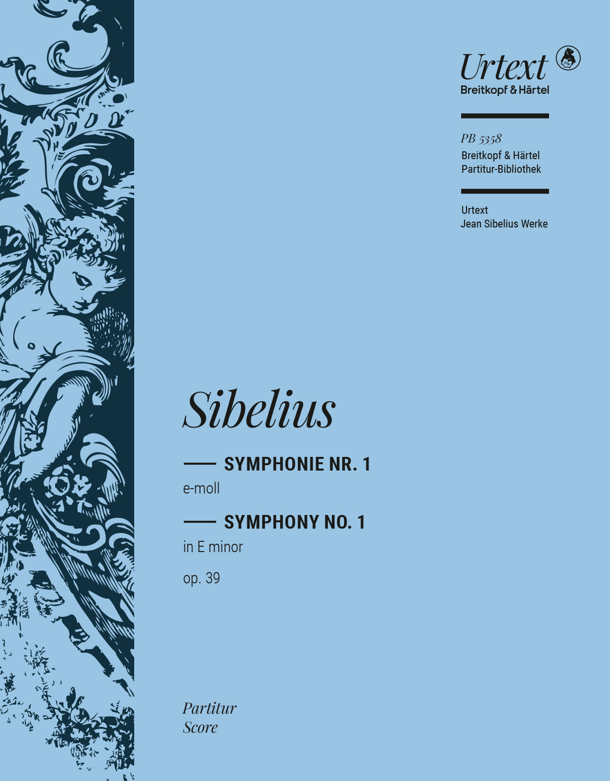 PB 5358D - Symphonie Nr. 1 e-moll op. 39 - Cover