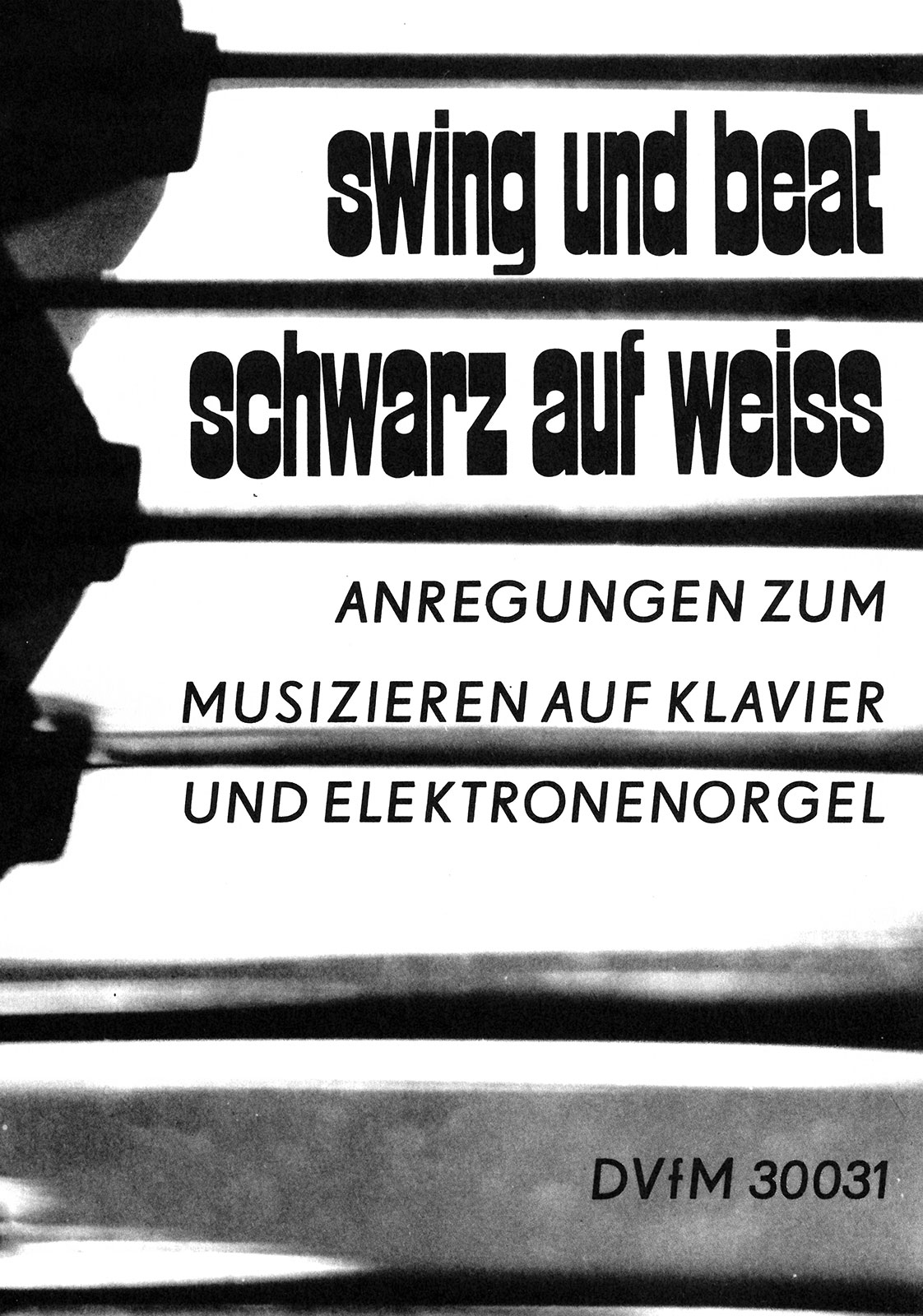 Manfred Pieper - swing und beat – schwarz auf weiß - Cover